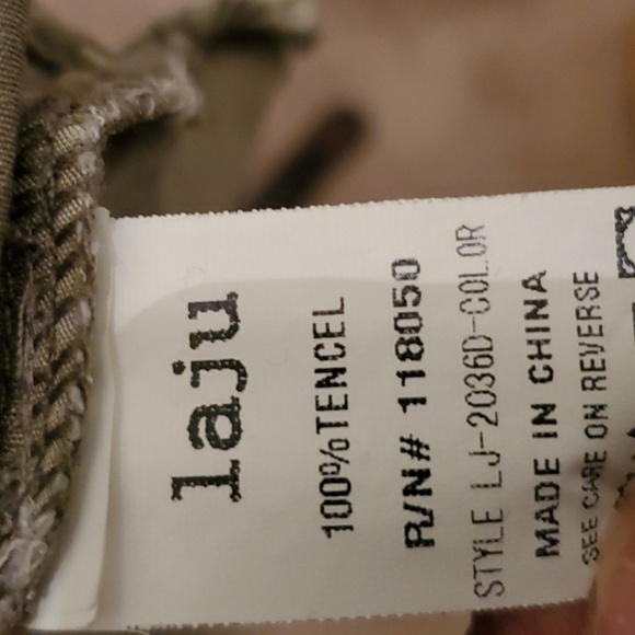 LaJu A-Line Shirt Dress size M - Picture 8 of 9